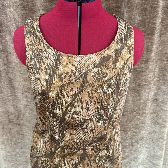 Beautiful snake print midi dress - Picture 2 of 4